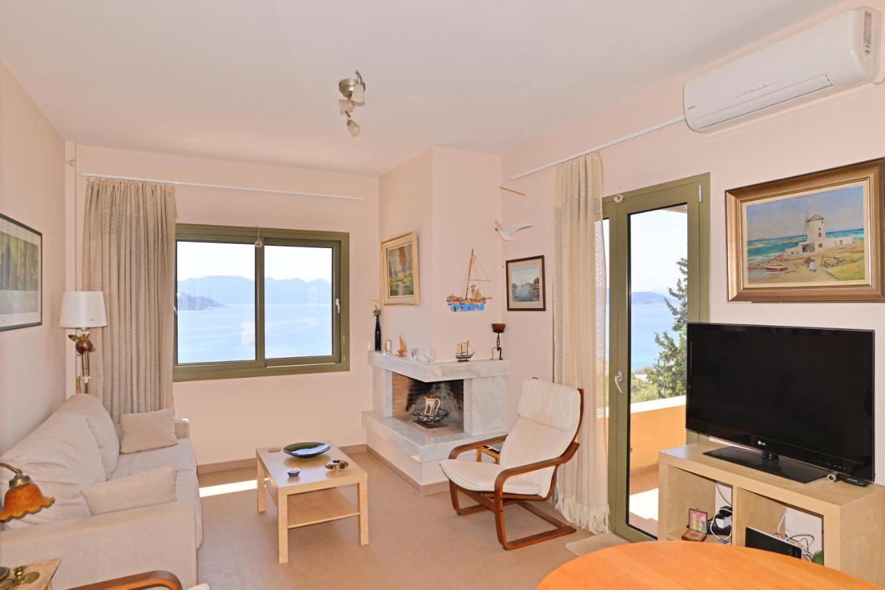 Вилла Cozy Sunset House Aegina Экстерьер фото